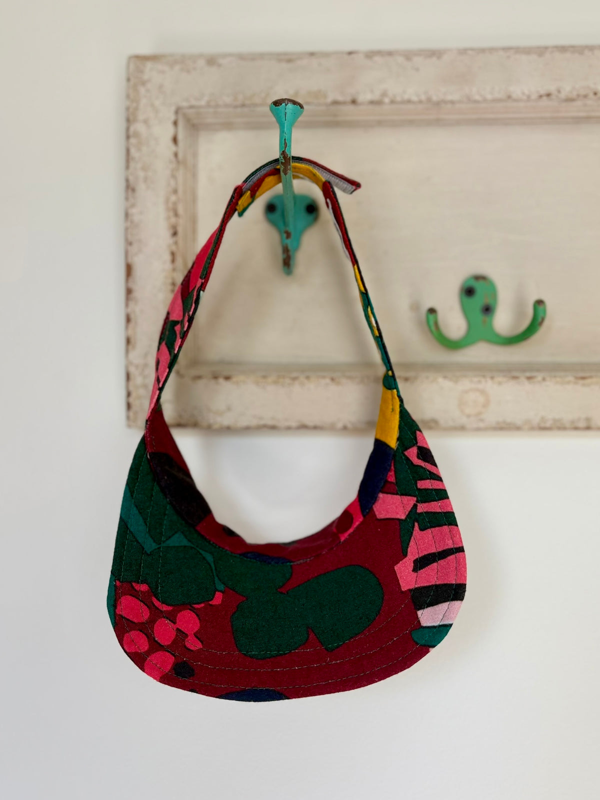 One of a Kind Sun Visor - Bushfire Abstract #2