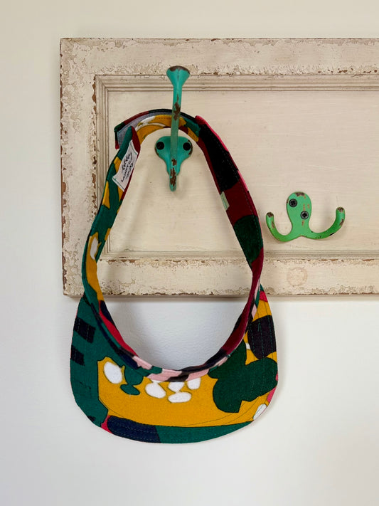 One of a Kind Sun Visor - Bushfire Abstract #2